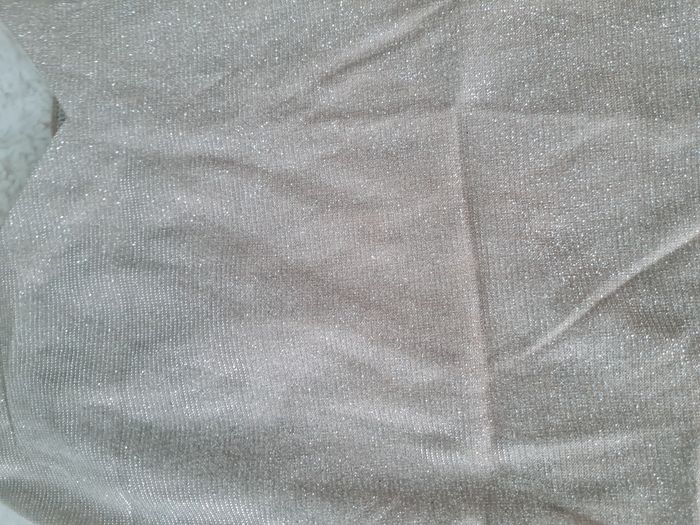 Débardeur pailleté or/doré - photo numéro 2