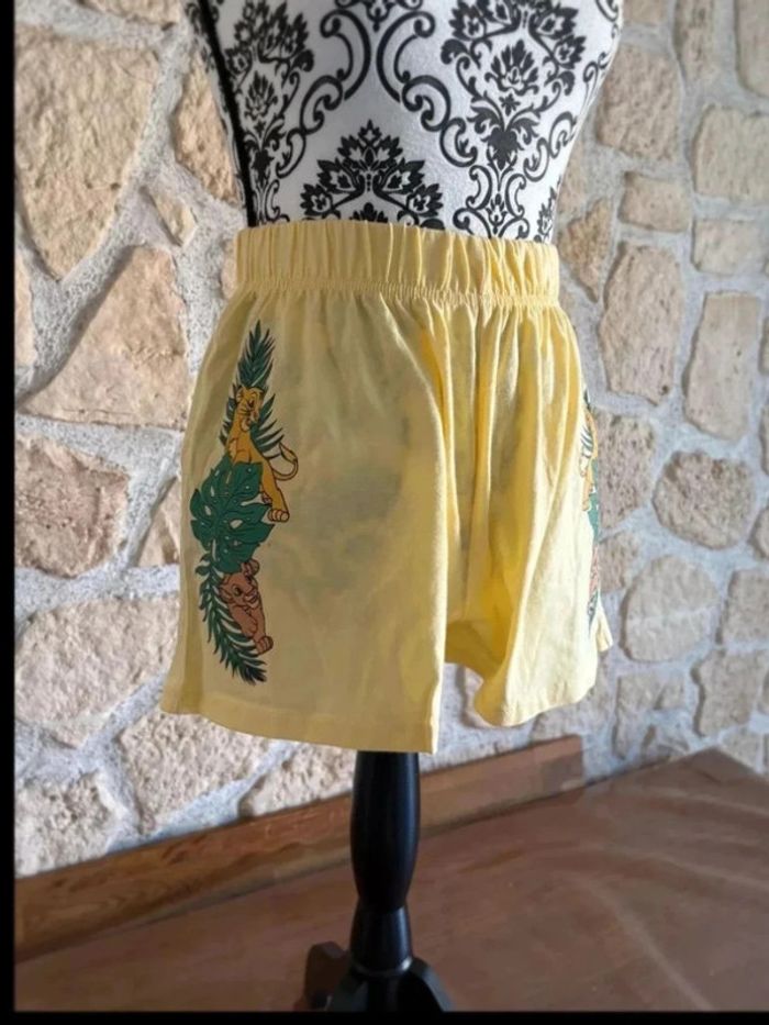 Short Jaune Le Roi Lion – Magie Disney & Esprit Safari - photo numéro 3