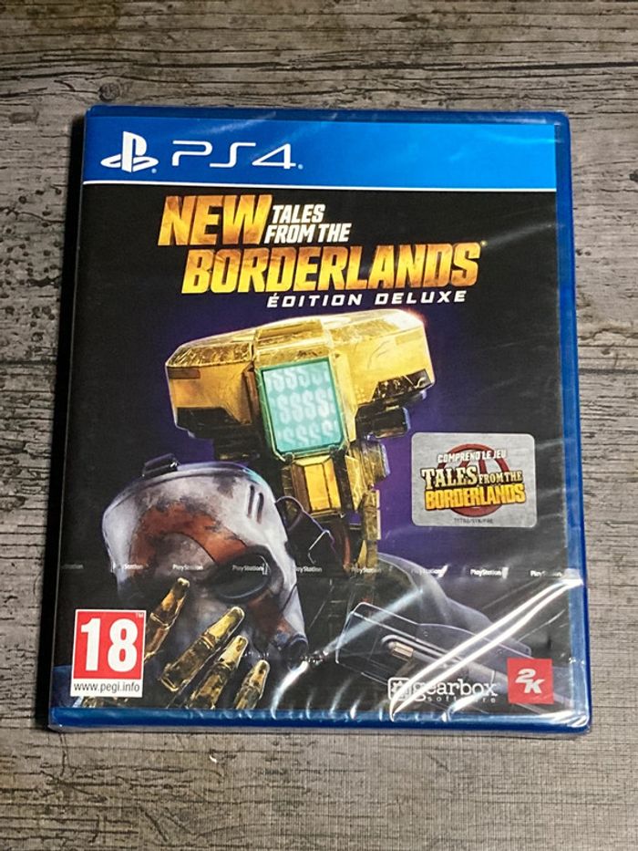 New Tales From The Borderlands - Édition Deluxe PS4 - Version FR Neuve Sous Blister