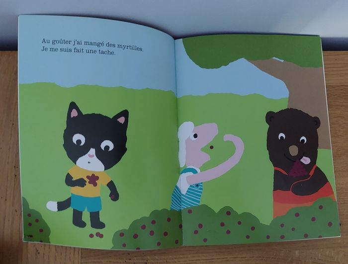 La tache du chat - l'école des loisirs / Loulou & Cie - photo numéro 2