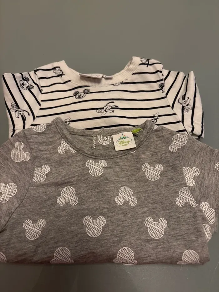 2 t-shirt Mickey