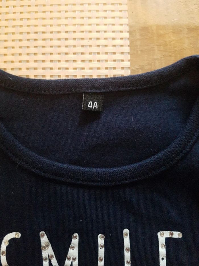 T shirt fille 4 ans - photo numéro 3