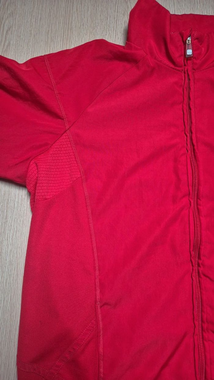 Veste Adidas zippée climat 365 rouge - photo numéro 5