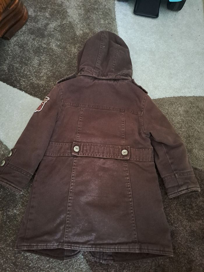 Manteau marron DPAM 4 ans - photo numéro 3