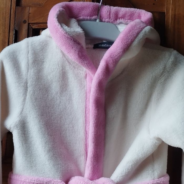 Peignoir chaud à capuche 12/18 mois - photo numéro 4