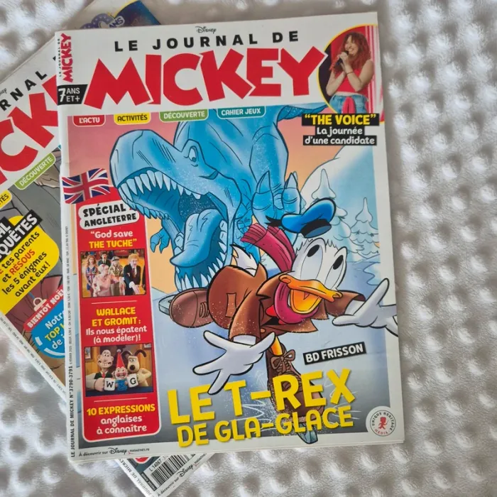 Lot de 4 magazines. Le journal de Mickey neuf - photo numéro 5