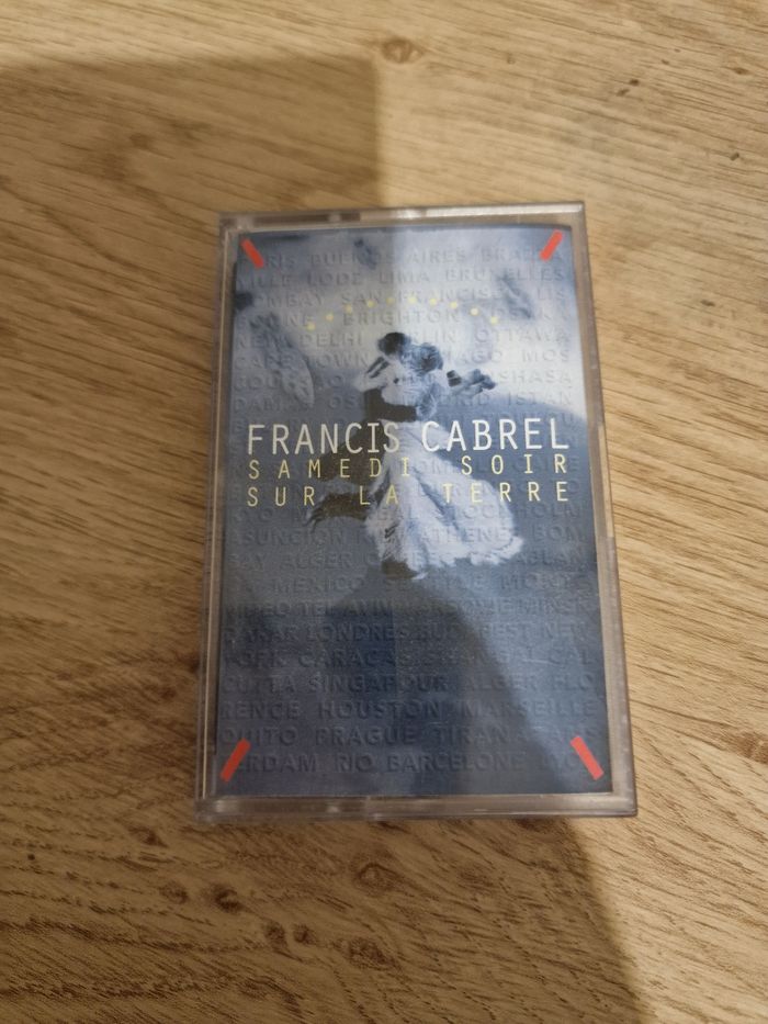 Cassette audio Francis cabrel
