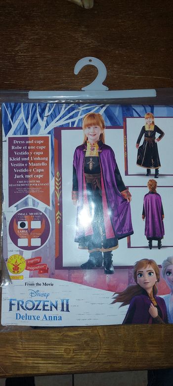 Déguisement Anna Reine des neiges 2