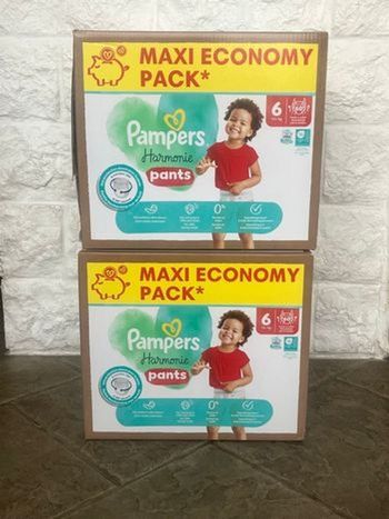 2 Packs Pampers Pants taille 6 