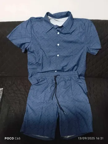 Ensemble chemise et short taille S homme neuf