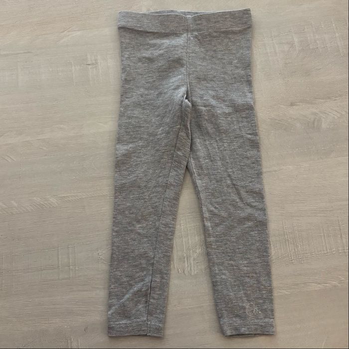 Legging gris uni pour fille