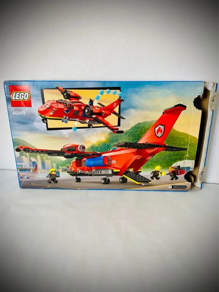 LEGO City 60413 - L’Avion de Sauvetage Des Pompiers - Complet avec Boîte et Notice - photo numéro 15