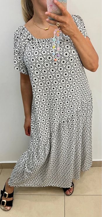 🖤Robe ample longue imprimée Taille M