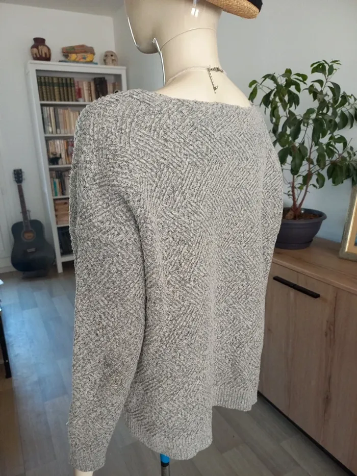 Pull gris femme Only T40 - photo numéro 5