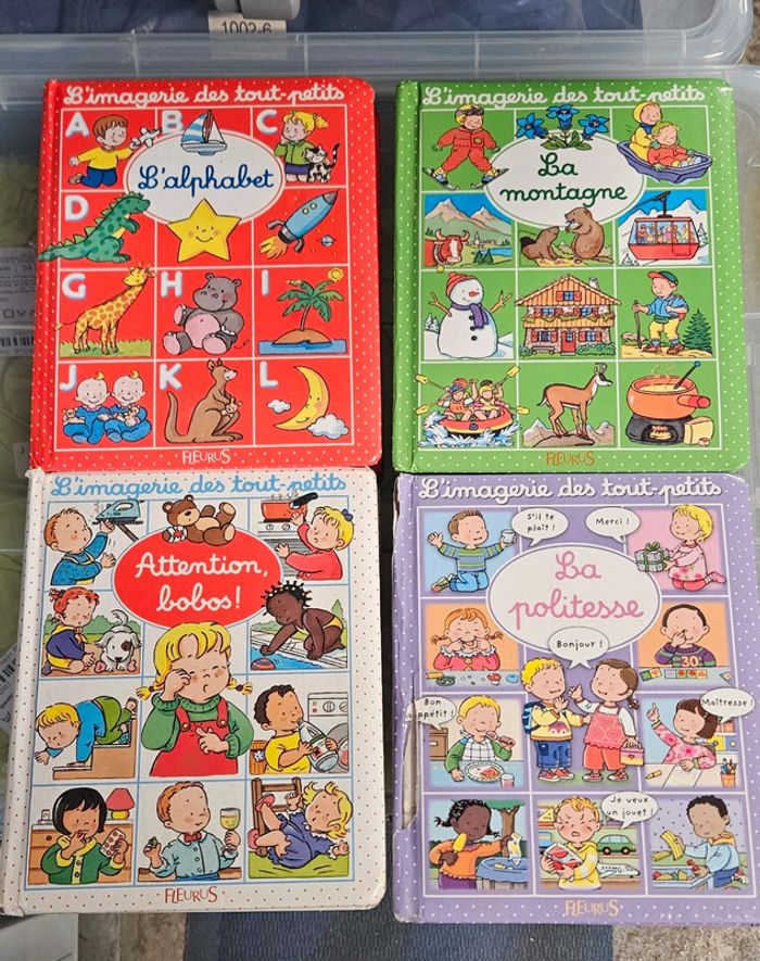Lot de livres l'imagerie des tout-petits
