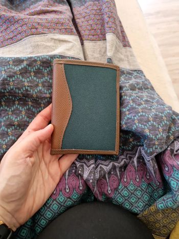 Porte-feuille vintage champagne