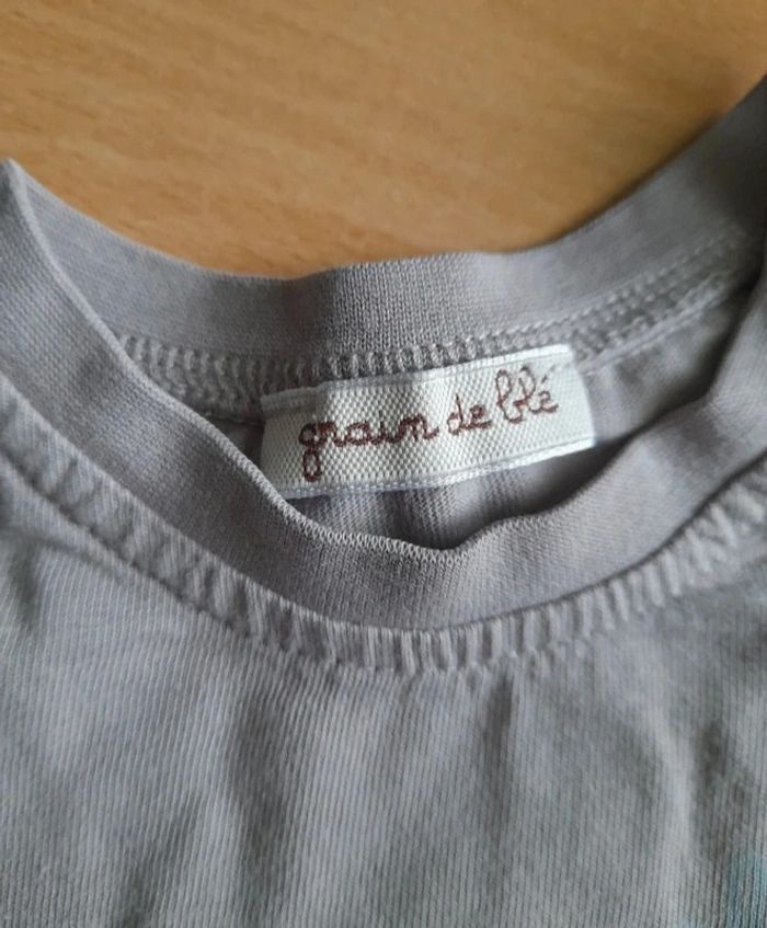 T-shirt grain de blé 12mois - photo numéro 3