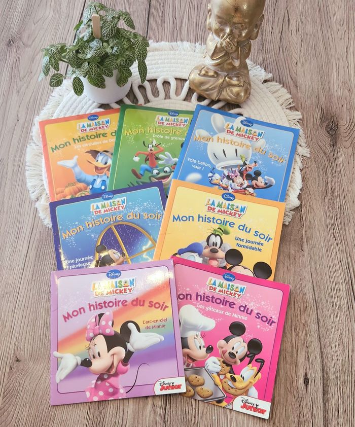 Livres Disney X7 Mickey Hachette