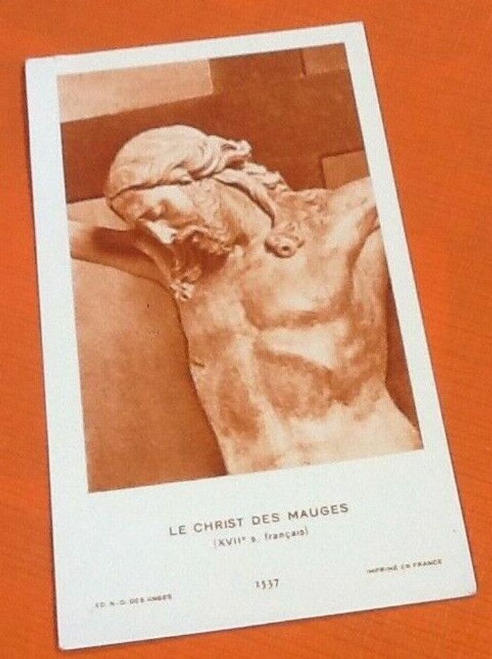 Image pieuse Le Christ des Mauges 7 Mai 1953 - photo numéro 3