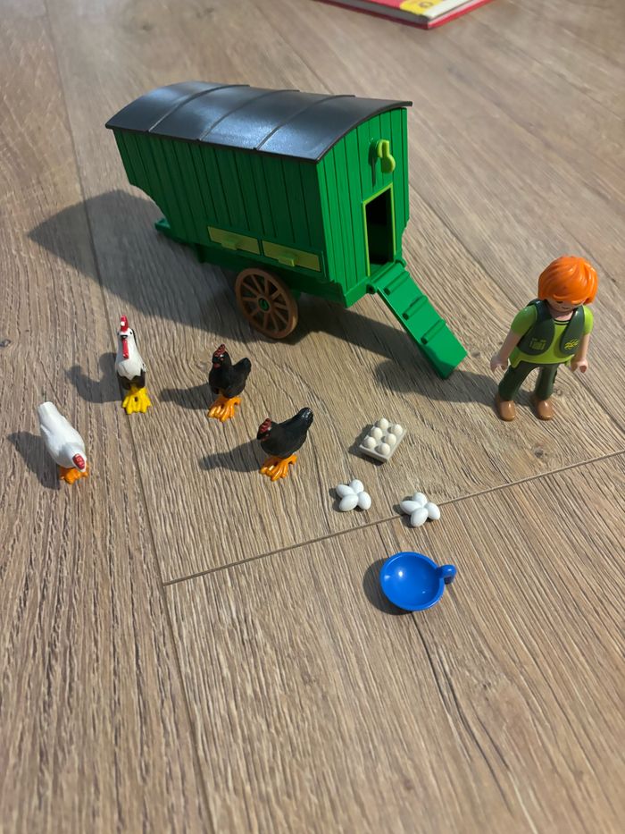 Poulailler et lapin Playmobil 70138 - photo numéro 2
