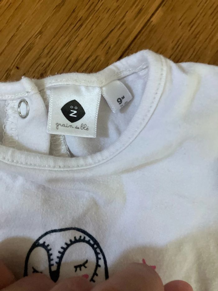 Lot 2 pyjamas légers 9 mois - photo numéro 2