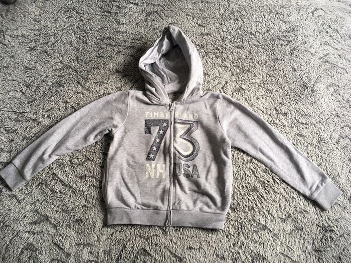 Veste grise Timberland - 6 ans