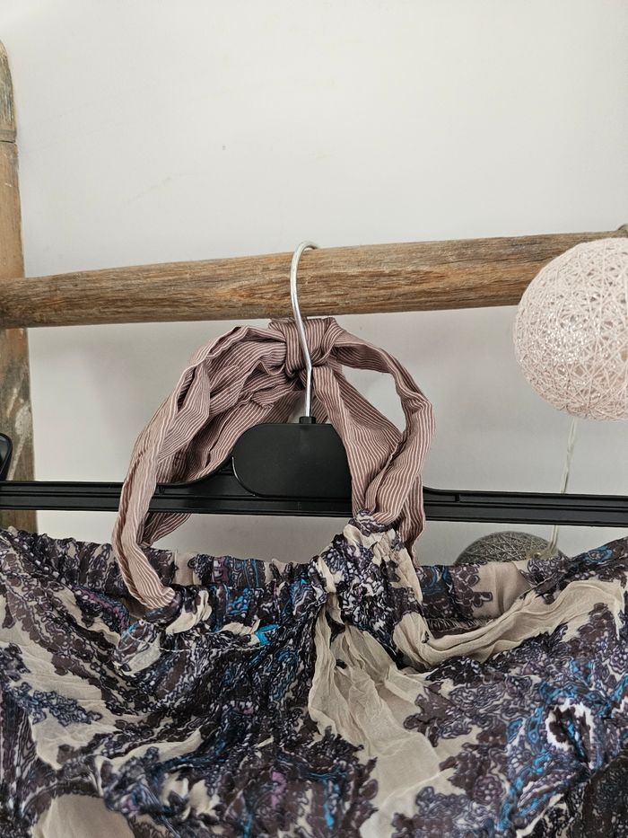 Tunique fos nu Xanaka en soie taille unique - photo numéro 2