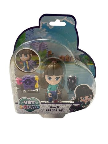 Figurines Vet Squad Ava et Leo the Cat ToyRock neuf