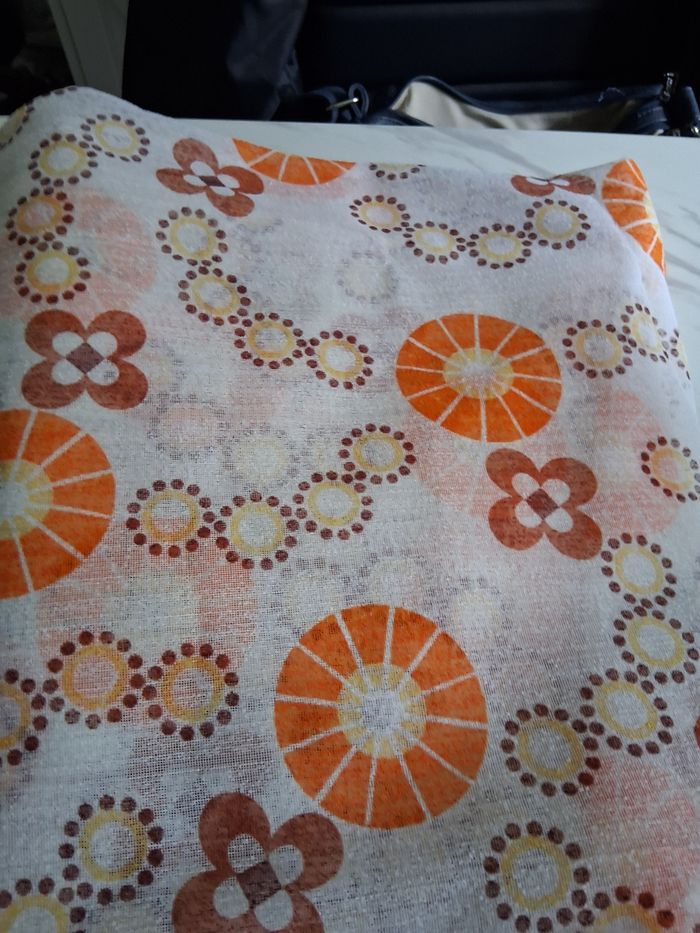 Tissu au mètre imprimé multicolore - photo numéro 2