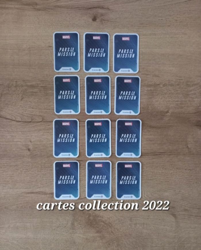 Cartes " Marvel 2022 " 44 + 12 - photo numéro 4