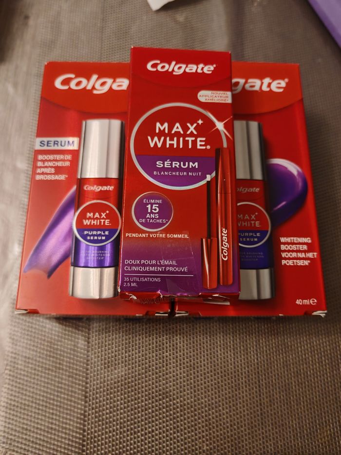 Max  white 3  serums blancheur neuf
