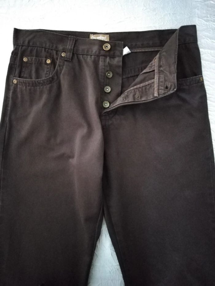 Pantalon homme marron foncé - photo numéro 4