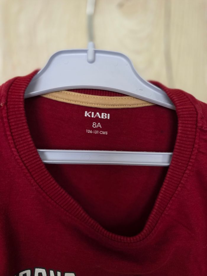 TEE-SHIRT MANCHE LONGUE GARÇON 👦 KIABI TAILLE 8ANS - photo numéro 3