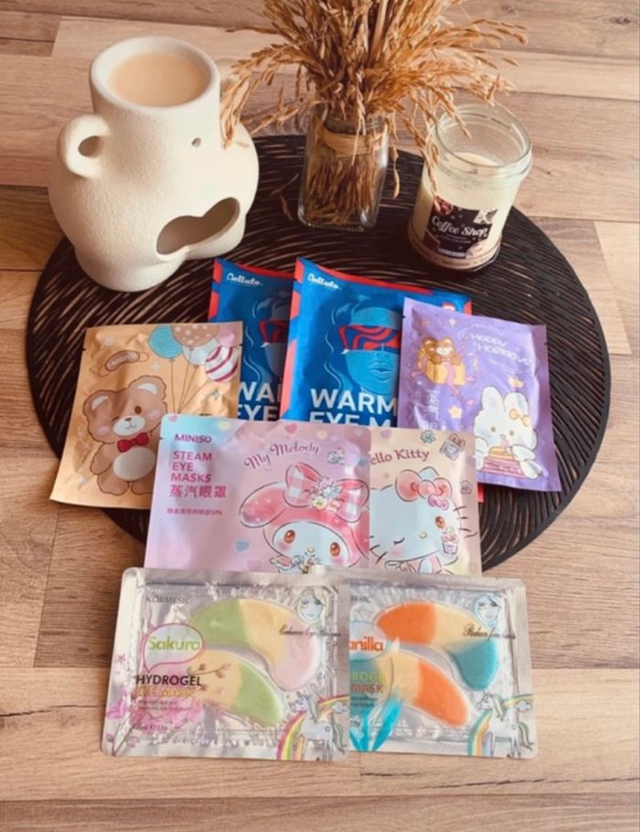 Lot masque visage/yeux/lèvres/cheveux - 20 masques - photo numéro 4