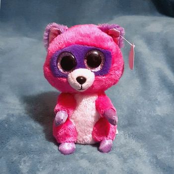 Peluche raton-laveur TY, neuf