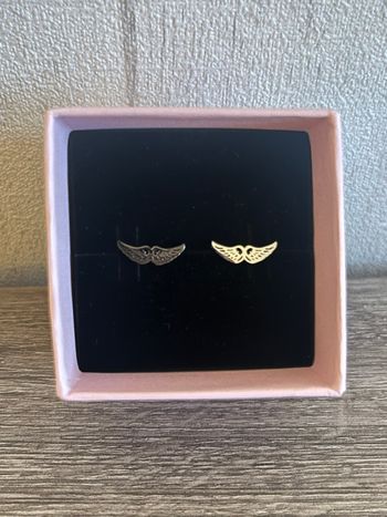 Boucles d’oreilles ailes zadig 
