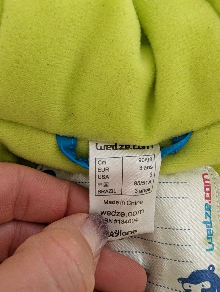 Blouson de ski 3 ans - photo numéro 4