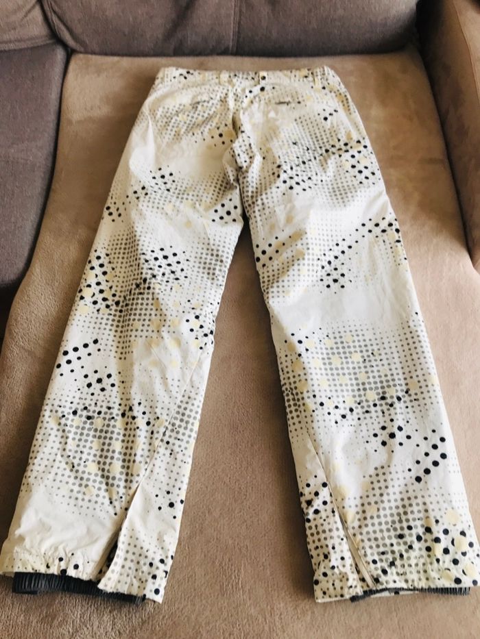 Pantalon ski oakley vintage S blanc motifs - photo numéro 3