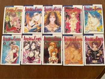 Lot de 10 Manga Ayashi no Ceres