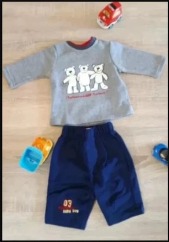 ensemble jogging 1-3 mois / 56 cm Très bon état Kimbaloo