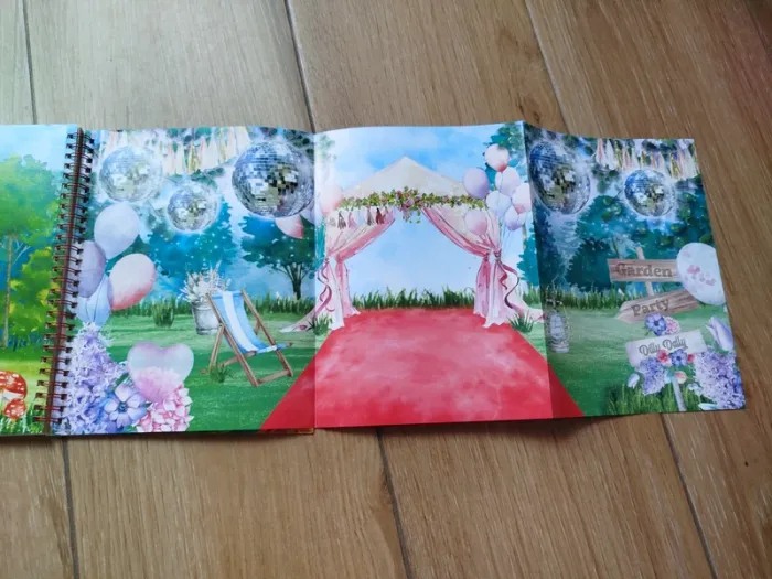 Livre Scenery Set avec stickers et mise en scène neuf - photo numéro 6