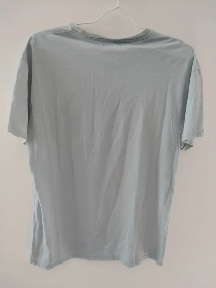 Tee shirt uni avec poche L - photo numéro 5