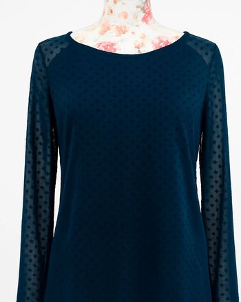 🌸 pull fin  noir plumetis – Grain de Malice – Taille L 🌸