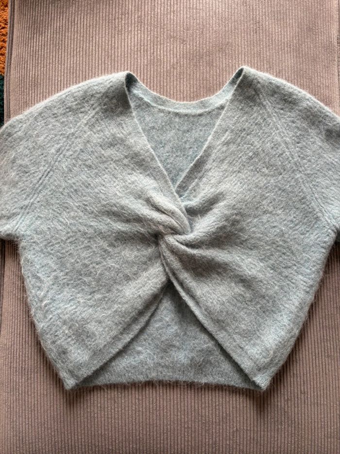 Pull Ba&sh Fill bleu / taille XS - photo numéro 2