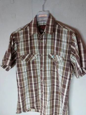 Chemise a carreaux manches courtes "Winchester"