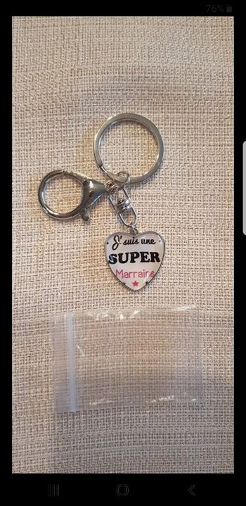 Porte clef super marraine