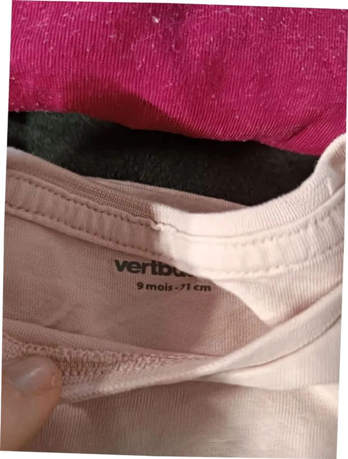 Lot de 10 tee shirt manches longues 9mois - photo numéro 4