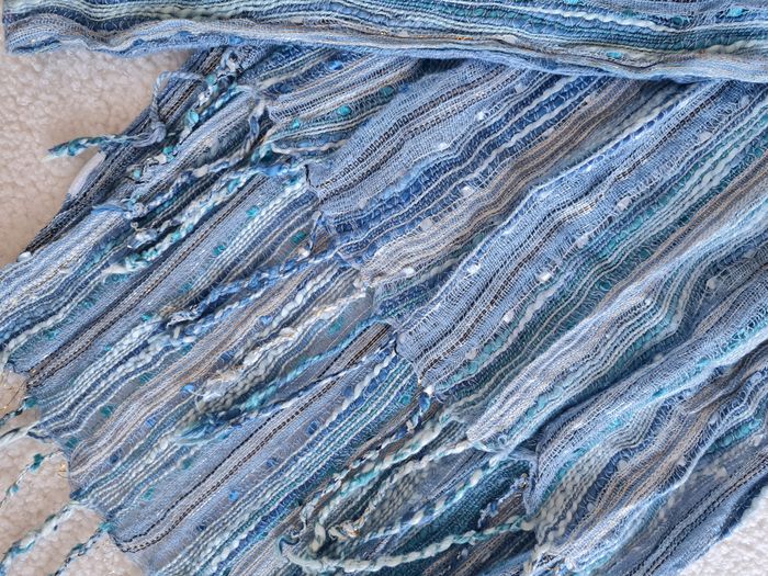 Étole bleu - photo numéro 7