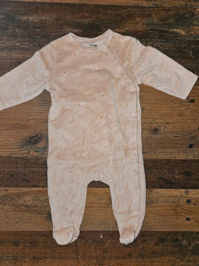 Pyjama velours motif fusée 🚀 6mois