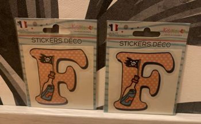 Stickers lettre F - photo numéro 2